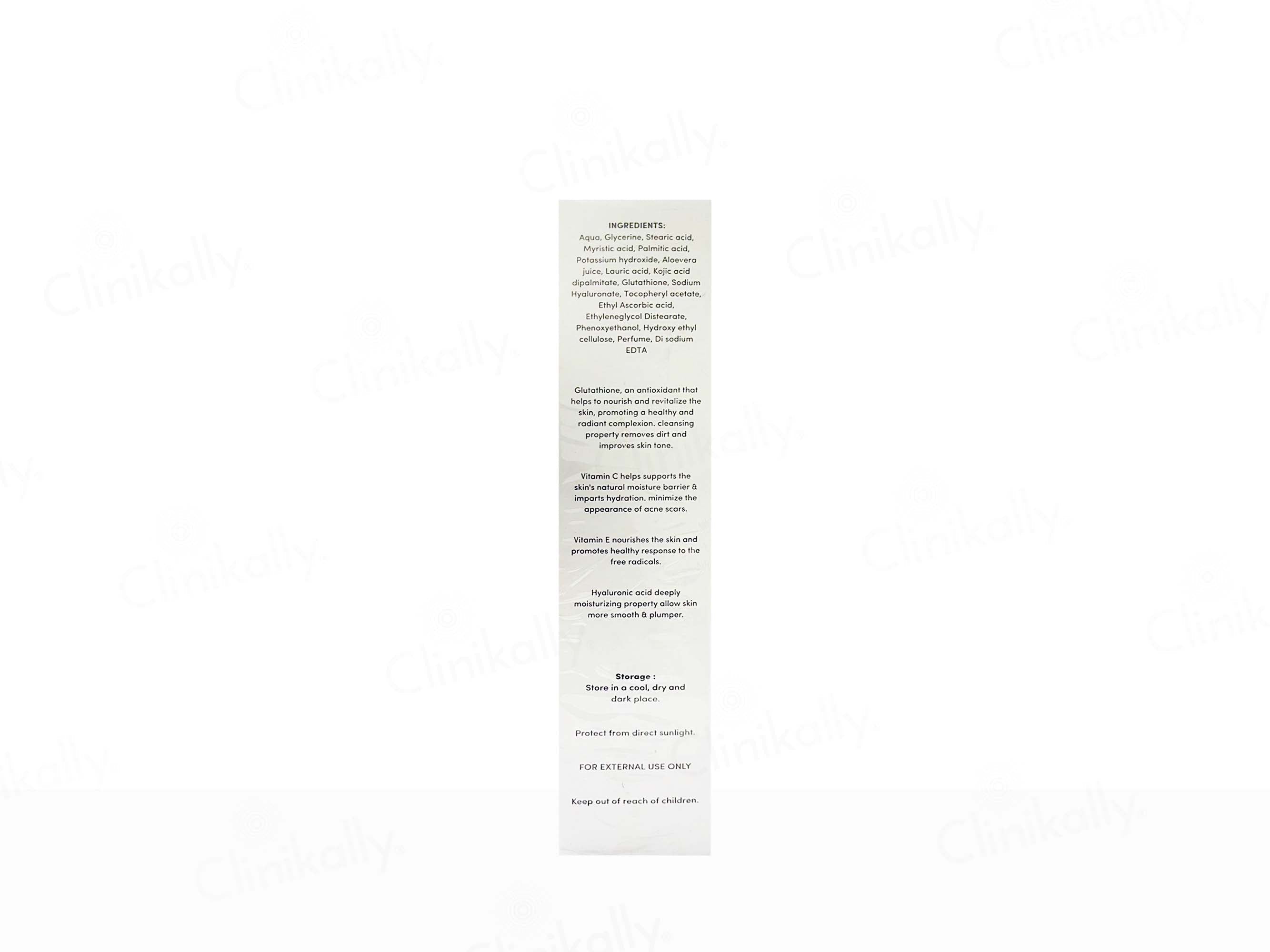 Yorglo Glutathione Face Wash