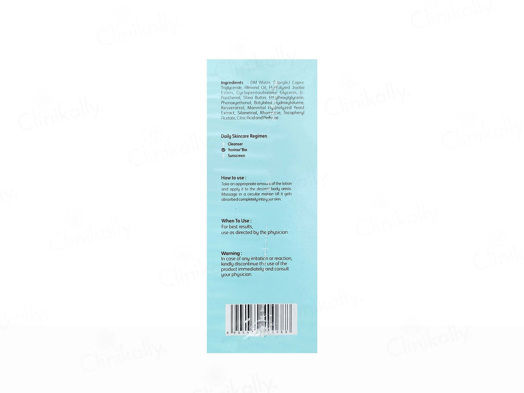Yuvinor Bio Age Neutral Body Lotion