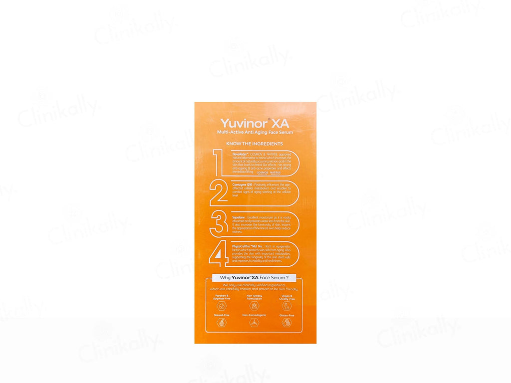 Yuvinor XA Multi Active Anti Aging Face Serum