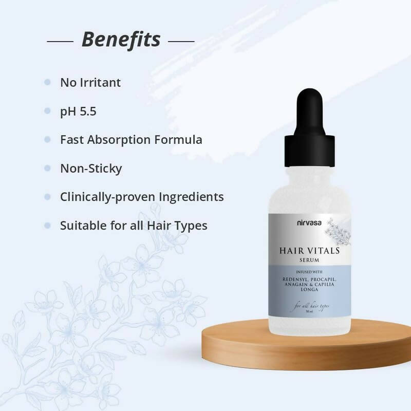 Nirvasa Hair Vitals Hair Growth Serum