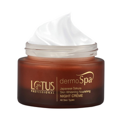 Lotus Professional Dermo Spa Japanese Sakura Skin Whitening & Nourishing Night Cream