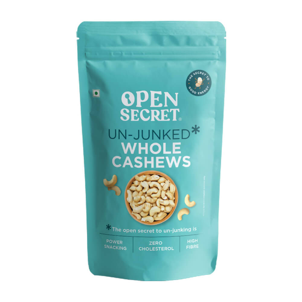 Open Secret Un-Junked Whole Cashews
