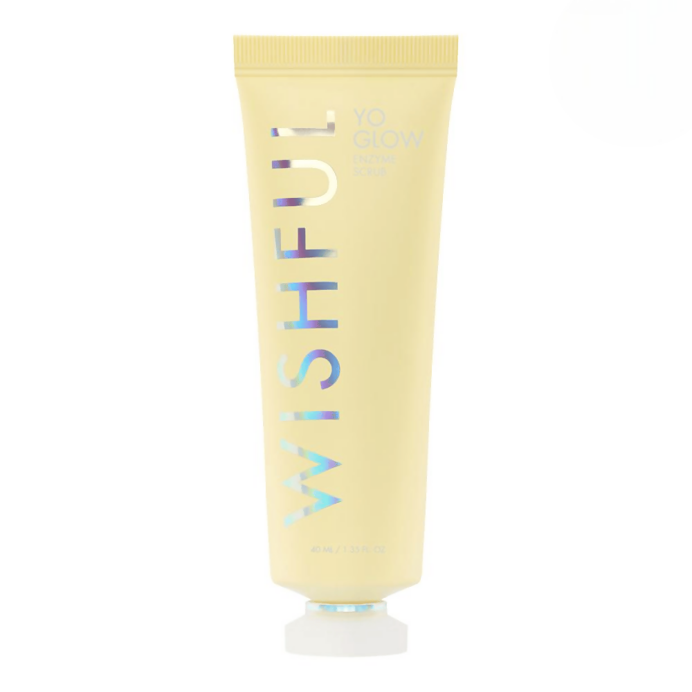 Wishful By Huda Beauty Yo Glow Enzyme Scrub - Korean Skincare