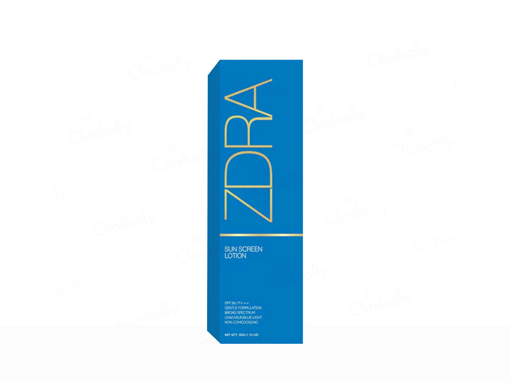 Zdra Sunscreen Lotion SPF 50 PA+++