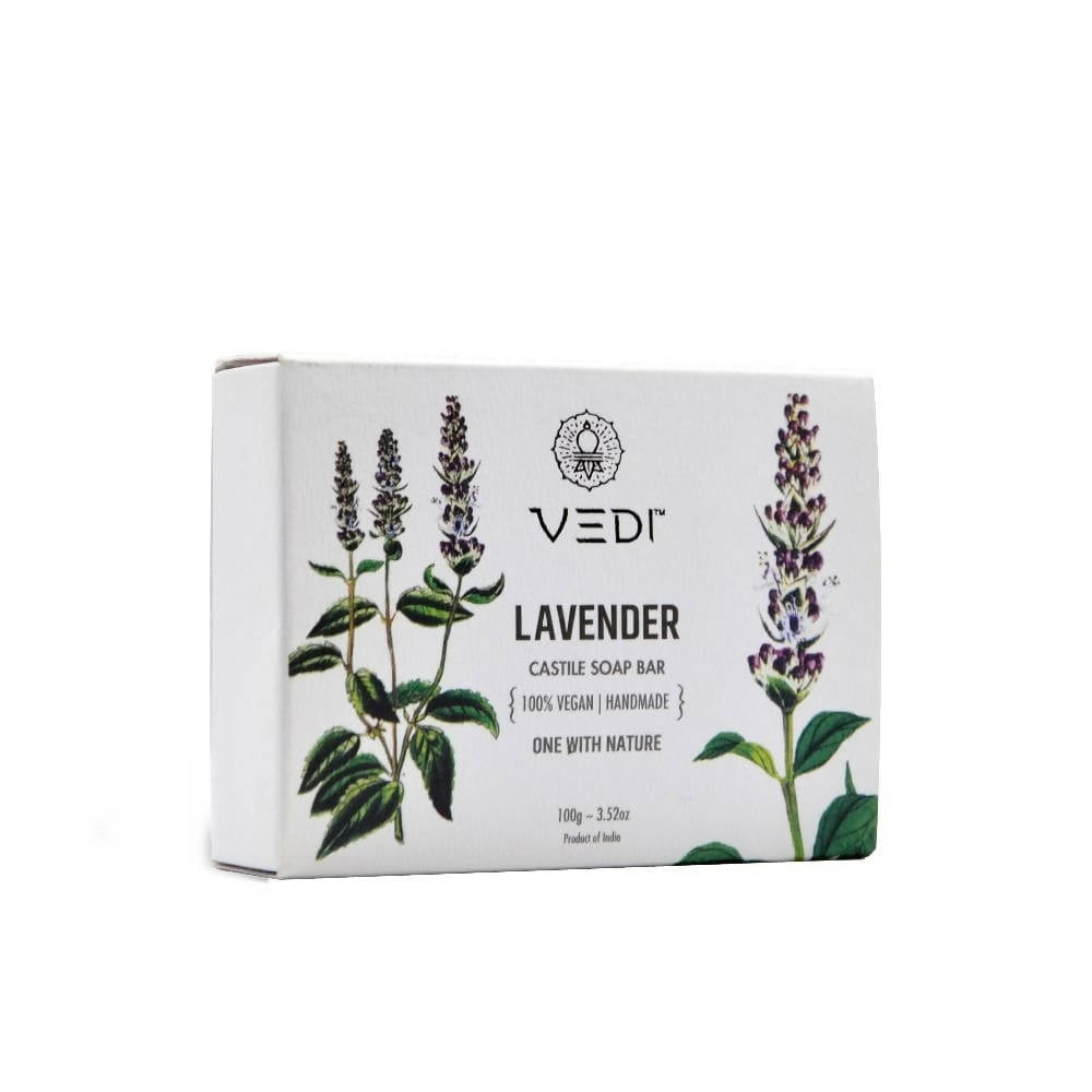 Vedi Herbals Lavender Castile Soap Bar