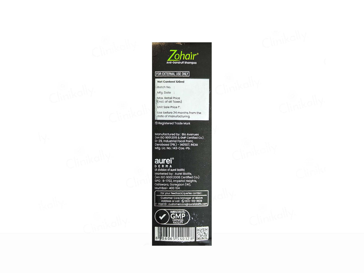 Zohair Anti-Dandruff Shampoo
