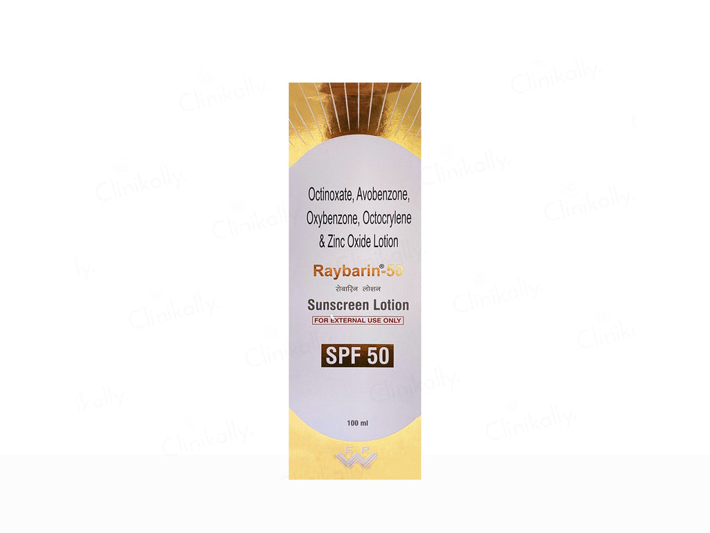 Raybarin-50 Sunscreen Lotion SPF 50