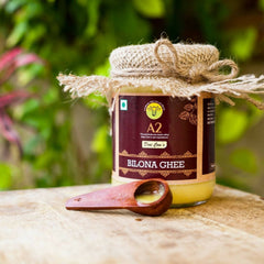 A2 Organics Desi Gir Cow A2 Bilona Ghee | Cultured Ghee | Vedic Bilona Method Ghee - Vamzn#