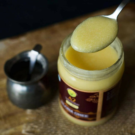 A2 Organics Desi Gir Cow A2 Bilona Ghee | Cultured Ghee | Vedic Bilona Method Ghee - Vamzn#