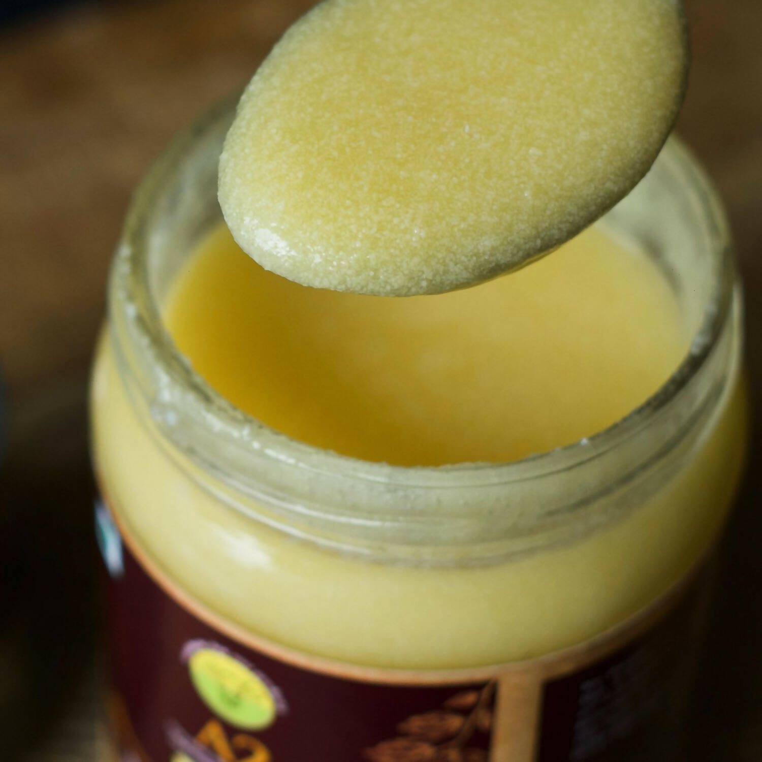 A2 Organics Desi Gir Cow A2 Bilona Ghee | Cultured Ghee | Vedic Bilona Method Ghee - Vamzn#