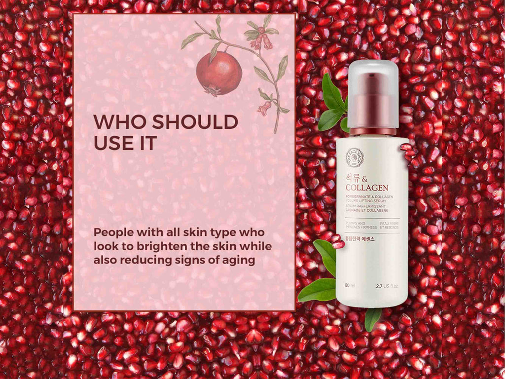 The Face Shop Pomegranate & Collagen Volume Lifting Serum