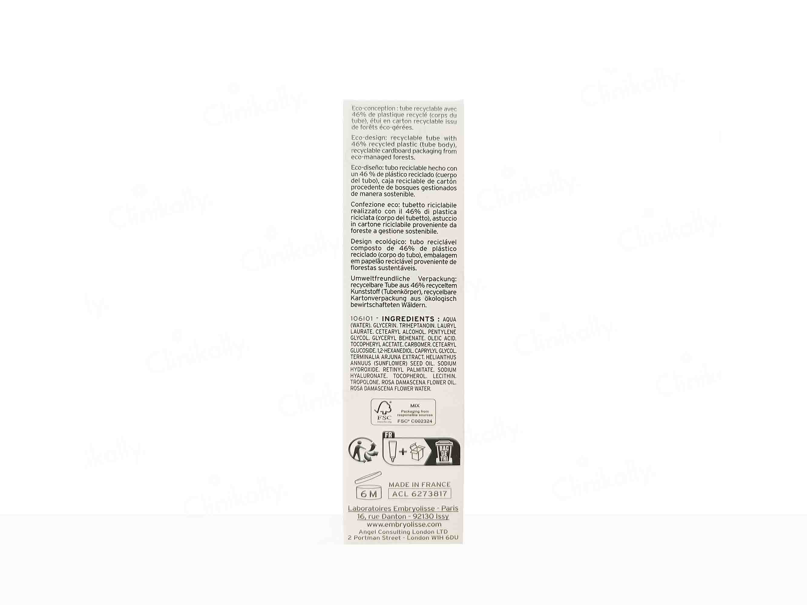 Embryolisse Smoothing Eye Contour Care