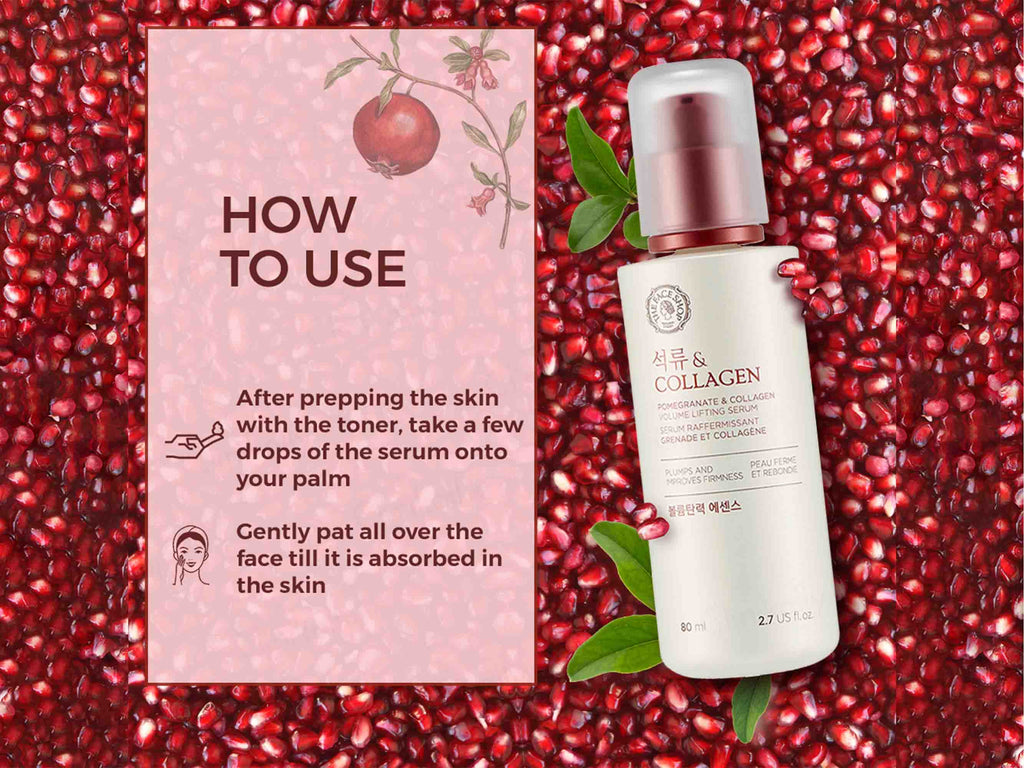 The Face Shop Pomegranate & Collagen Volume Lifting Serum