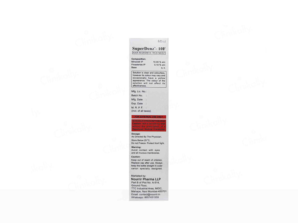 SuperDenz-10F Topical Solution