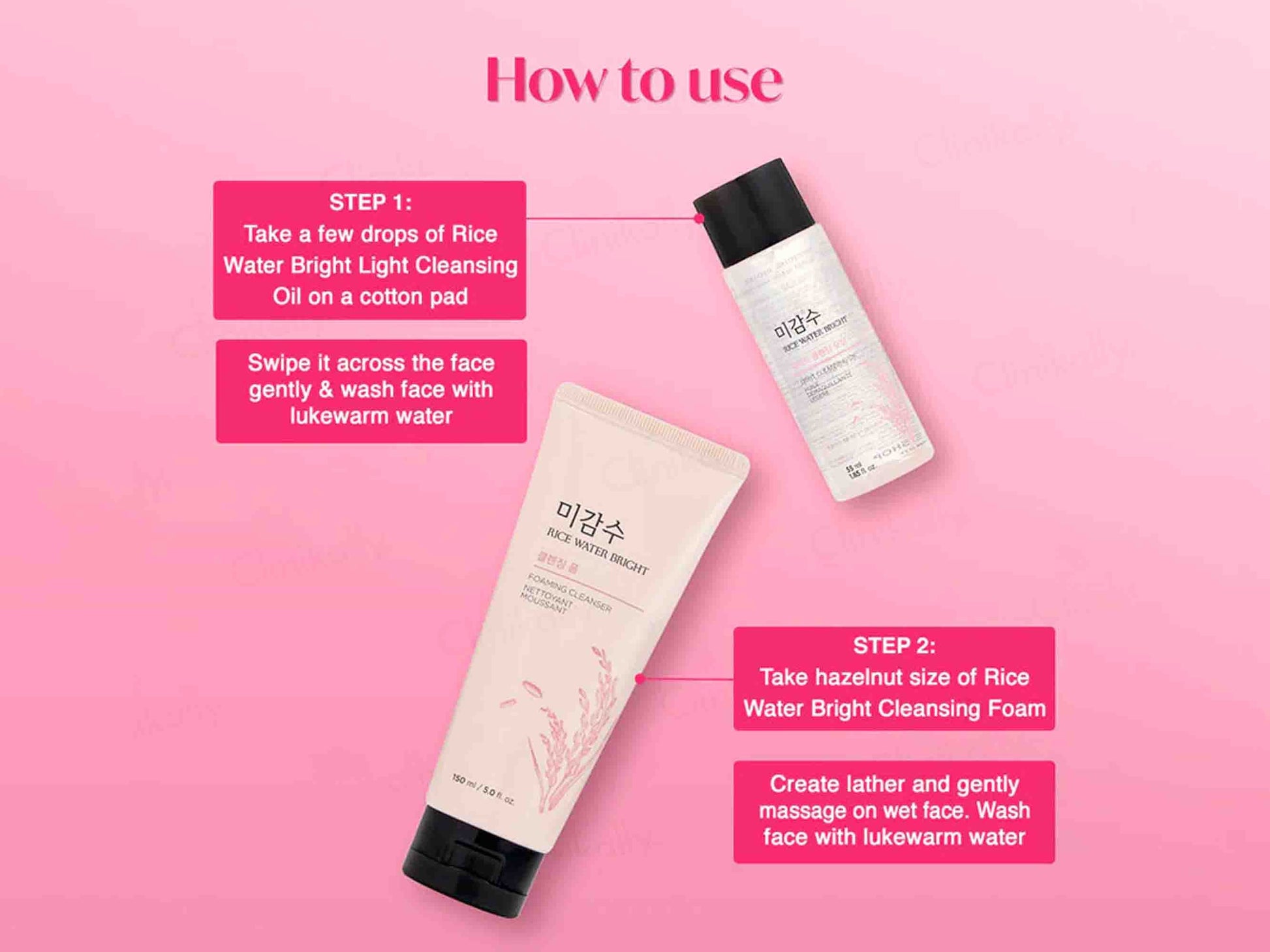 The Face Shop Rice Water Bright Trial Kit