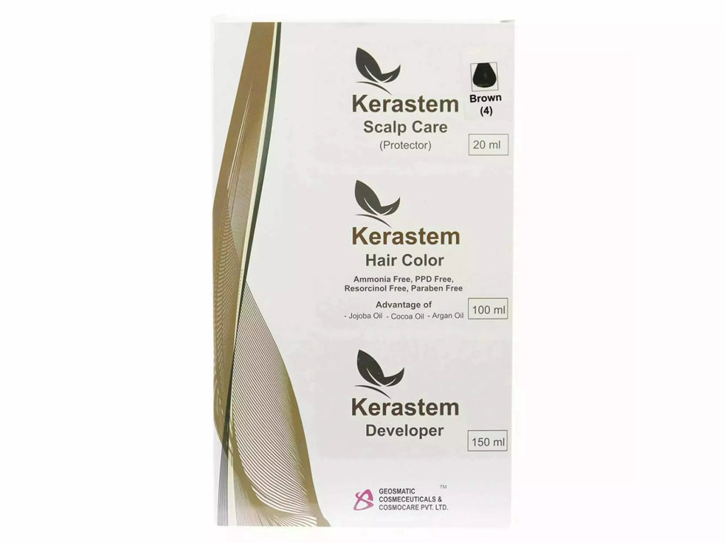 Kerastem Hair Color 4 Brown