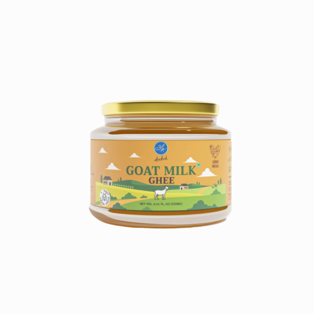 Aadvik A2 Goat Milk Ghee Infused with Garam Masala | Naturally Fed Goats Ghee | Authentic Indian Aromas - Vamzn#