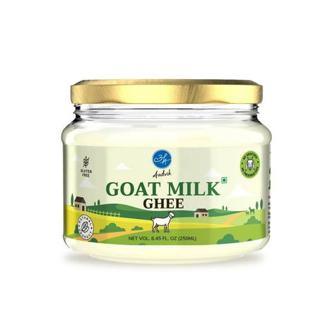 Aadvik A2 Goat Milk Ghee with Ayurvedic Benefits | 100% Pure & Natural Goat Milk Ghee | From Grass Fed Goat A2 Milk - Vamzn#