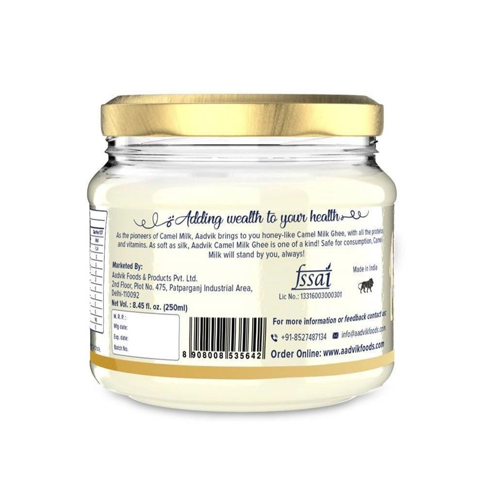 Aadvik Camel Milk Ghee | Organic Camel Milk Ghee | Helps in Better Digestion & Immunity - Vamzn#