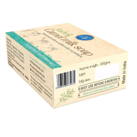 Aadvik Camel Milk Soap - Peppermint & Rosemary Essential Oil - Vamzn#