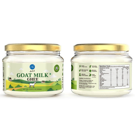 Aadvik Goat Milk Ghee | Made From Grass Fed Goats Milk | Natural & Pure Ghee - Vamzn#