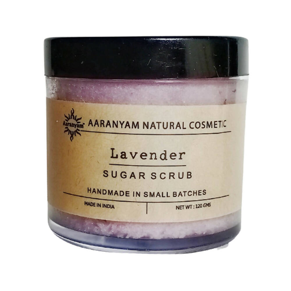 Aaranyam Lavender Sugar Scrub For Face & Body - Vamzn#