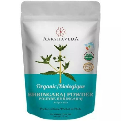 Aarshaveda Organic Bhringaraj Powder - Vamzn#