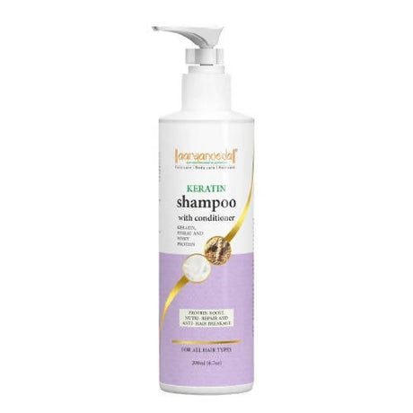 Aaryanveda Keratin Shampoo With Conditioner - Vamzn#