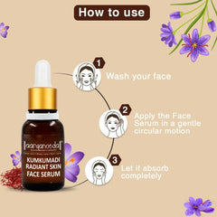 Aaryanveda Kumkumadi Radiant Skin Face Serum - Vamzn#