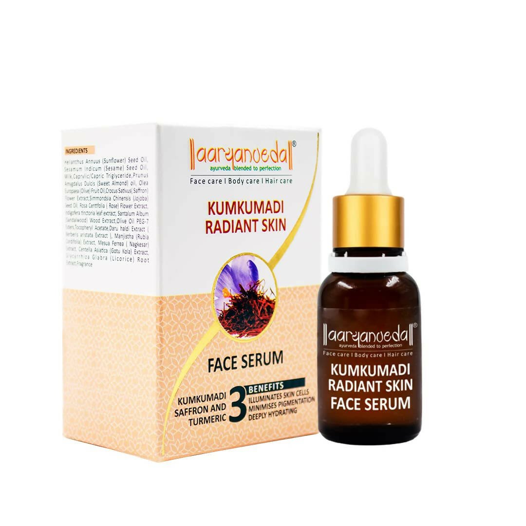 Aaryanveda Kumkumadi Radiant Skin Face Serum - Vamzn#