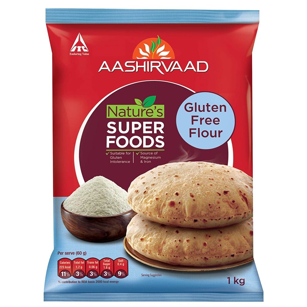 Aashirvaad Nature's Super Foods Gluten Free Flour With Ancient Grains, Nutrient Rich Whole Wheat Multigrain Atta - Vamzn#