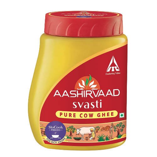 Aashirvaad Svasti Pure Cow Ghee | Premium Desi Ghee with Rich Aroma - Vamzn#