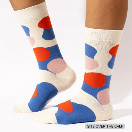 Abstract Pattern Socks - Vamzn#