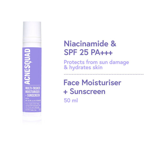 Acne Squad Face Moisturiser With Niacinamide & SPF 25 PA+++ - Vamzn#