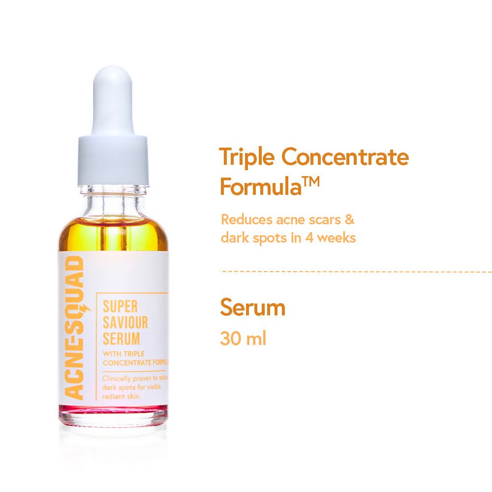 Acne Squad Serum for Acne Scars with Triple Concentrate Formula - Vamzn#