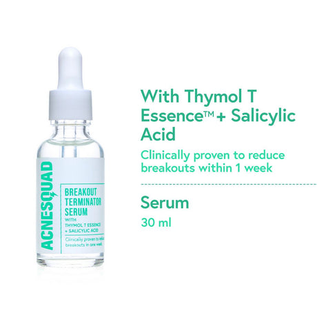 Acne Squad Serum for Active Acne with Thymol T Essence - Vamzn#