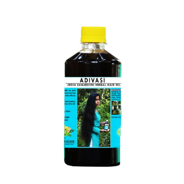 Adivasi Jeevasanjeevini Herbal Hair Oil - Vamzn#