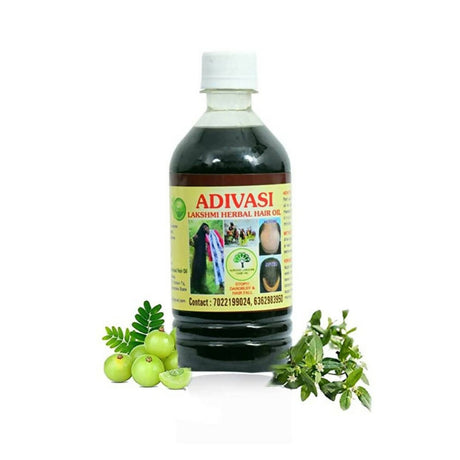 Adivasi Lakshmi Herbal Hair Oil - Vamzn#