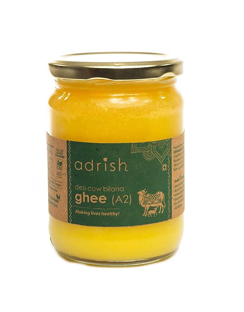 Adrish Desi Cow Bilona A2 Ghee | Pure A2 Ghee | Traditional Vedic Bilona Method Ghee | A2 Gir Cow Ghee - Vamzn#