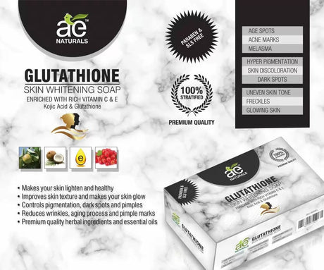 Ae Naturals Glutathione Skin Lightening Soap - Vamzn#