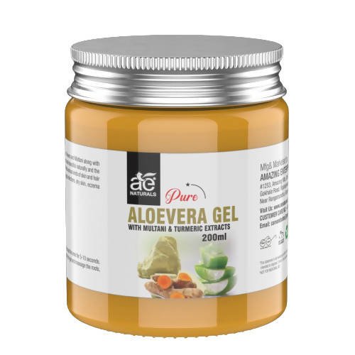 Ae Naturals Pure Aloevera Gel With Multani Mitti And Turmeric Extract - Vamzn#