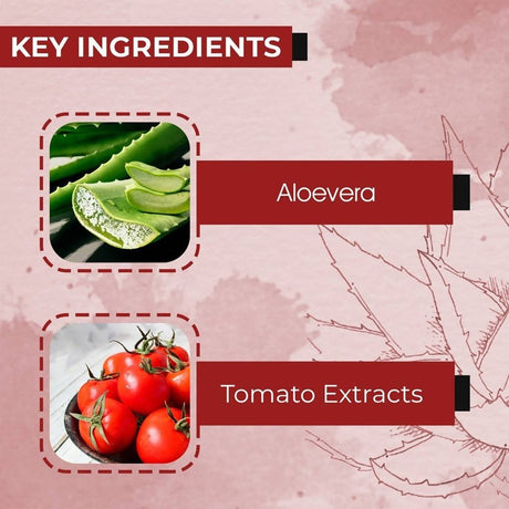 Ae Naturals Pure Aloevera Gel With Tomato Extracts - Vamzn#