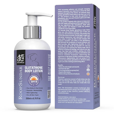 Ae Naturals Roop Sundar Glutathione Body Lotion - Vamzn#