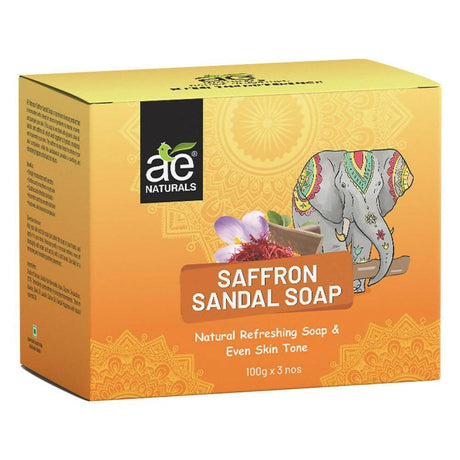 Ae Naturals Saffron & Sandal Soap - Vamzn#