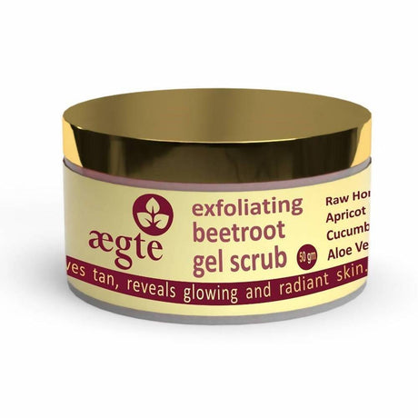 Aegte Exfoliating Beetroot Gel Scrub - Vamzn#