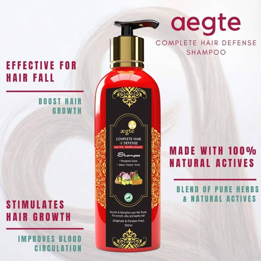 Aegte Onion Anti Hair Fall Kit (Onion Hair Oil, Onion Shampoo & Onion Conditioner) - Vamzn#