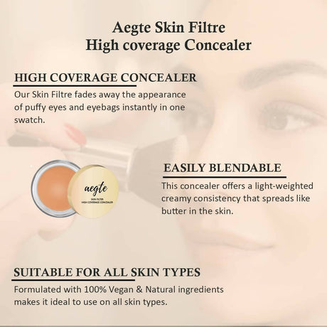 Aegte Skin Filter High Coverage Concealer - Golden Glow - Vamzn#