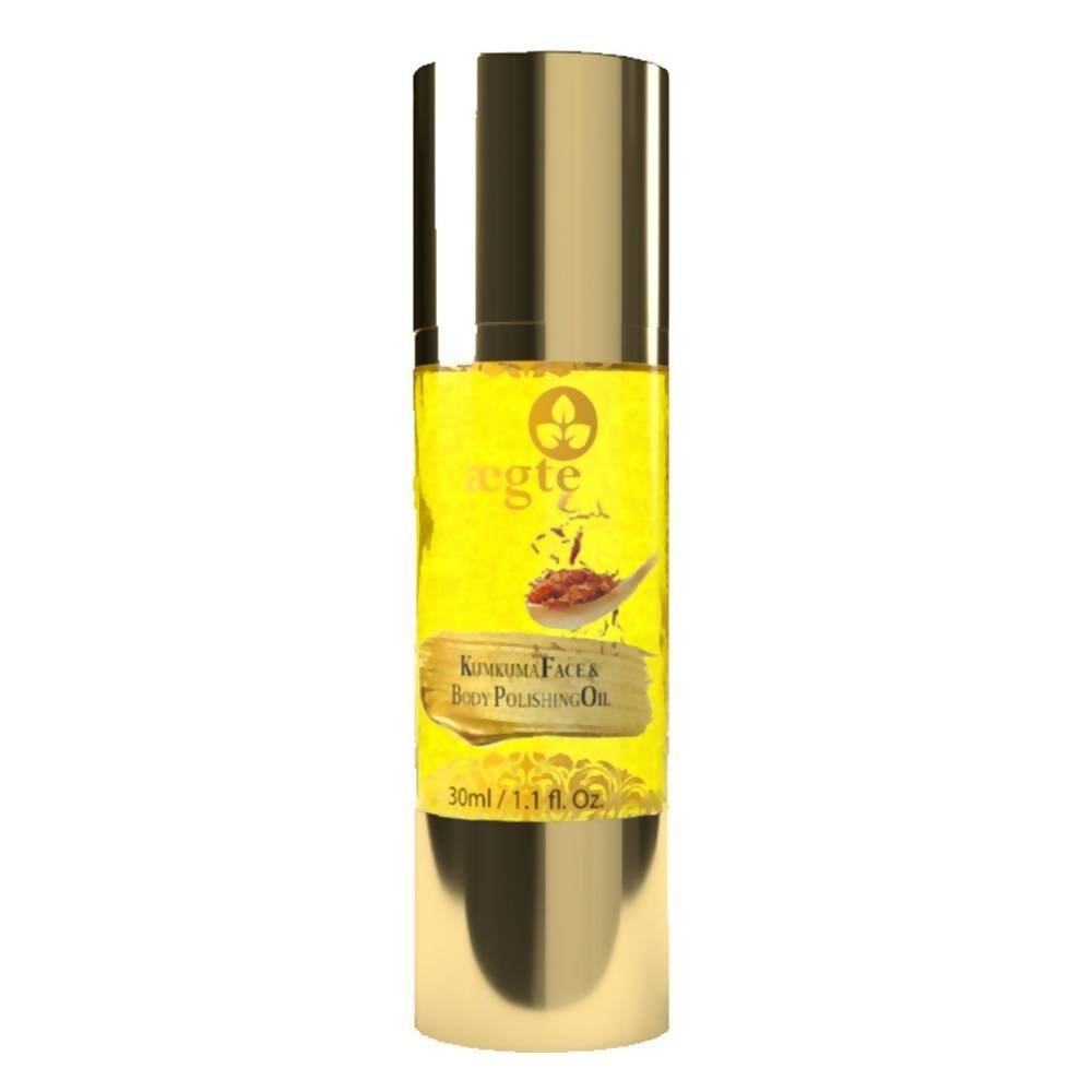 Aegte Ultra Luxurious Kumkuma Face & Body Polishing Oil - Vamzn#