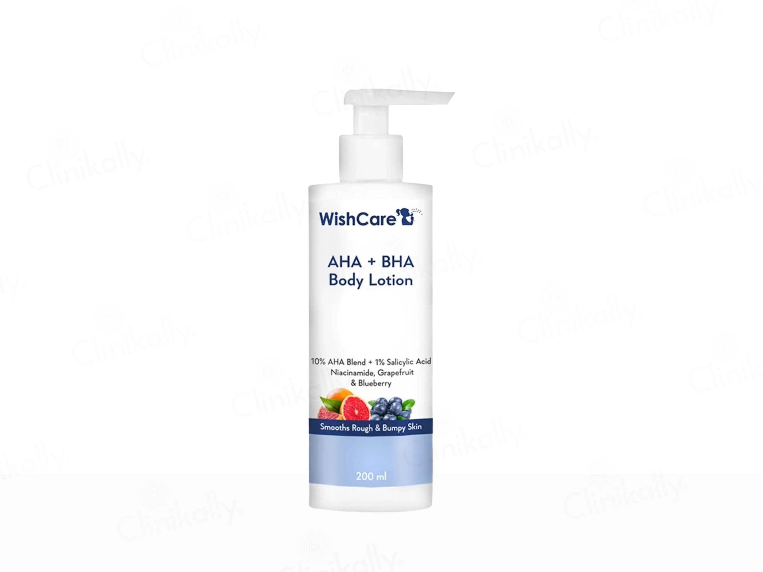 WishCare AHA + BHA Body Lotion