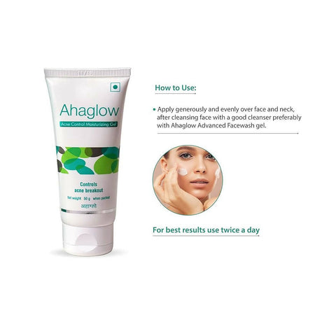 Ahaglow Acne Control Moisturizing Gel - Vamzn#